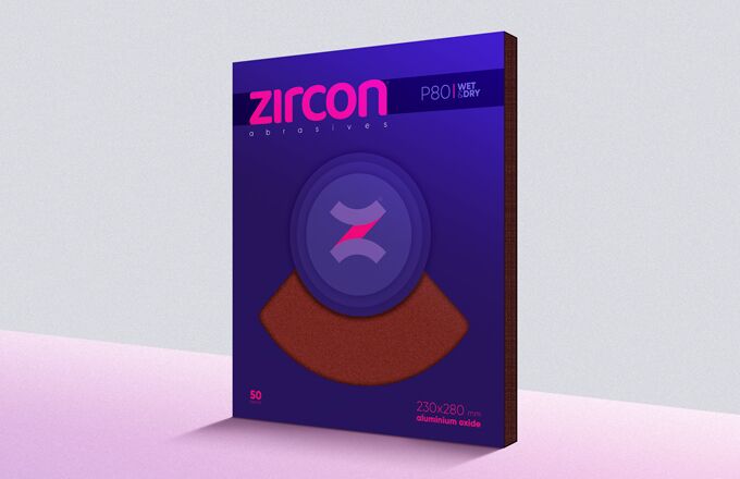 Zircon Aluminium Oxide Sanding Paper