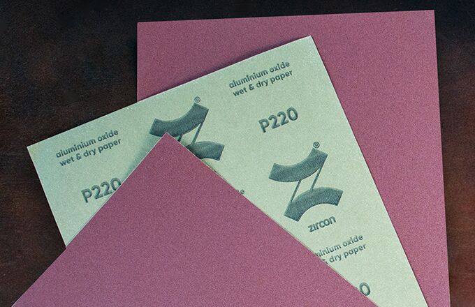 Zircon Aluminium Oxide Sanding Paper
